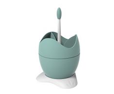 BIESSE Abtropfbehälter für Besteck, mit Auffangbehälter mit Griff, grün