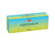 HEM Saum Zitronengras Räucherstäbchen, 6 Packungen à 20 Stäbchen