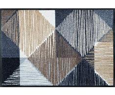 Wash+Dry Fußmatte Lines and Boxes 50x75 cm