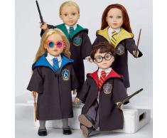 Simplicity Schnittmuster S8942 Harry Potter Puppenkleider, Papier, Weiß, verschiedene Farben