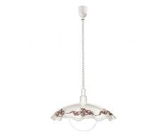 EGLO VETRO Hängeleuchte, Kunststoff, E27, 60 W, weiss