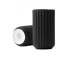 Lyngby Lyngbyvase Vase, Porzellan, Schwarz, 7.3 cm
