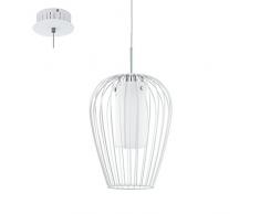 EGLO Pendelleuchte, Verschiedene Materialien, Integriert, Silber