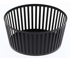 YAMAZAKI Obstkorb, Stahl, Schwarz