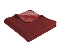 biederlack AmazonUkkitchen Duo-Überwurf, Baumwoll-Mischgewebe, Einzelbett, Baumwollmischung, Purple/Velvet, 49 x 37 x 12 cm