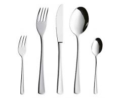 Esmeyer Stockholm Besteckset, 60-teilig, Edelstahl 18/10, silberfarben, 25 x 10 x 12 cm