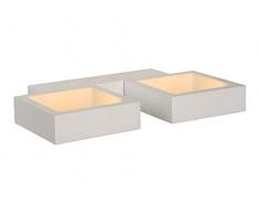Lucide IXX - Wandleuchte - LED - 2x4W 3000K - Weiß