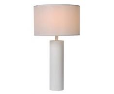 Lucide YESSIN - Tischlampe - Ø 32 cm - E27 - Weiß