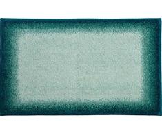 Grund Badteppich 100% Polyacryl, ultra soft, rutschfest, ÃKO-TEX-zertifiziert, 5 Jahre Garantie, AVALON, Badematte 70x120 cm, petrol