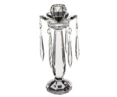 Villeroy & Boch Retro Accessories Großer Kerzenständer, 28 cm, Glas, Klar