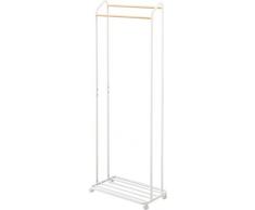 YAMAZAKI Garderobe, Stahl, Weiß, One Size