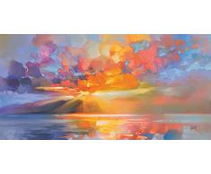 Scott Naismith Arran Equinox Kunstdruck auf Leinwand, 50 x 100 cm