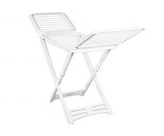 Home Ghisella Wäscheständer, Kunststoff, Weiß