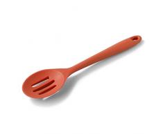 Zeal Schöpflöffel aus Silikon, ohne Kratzen, Silikon, rot, 28 cm