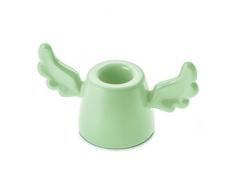 koziol Hermes Zahnbürstenhalter, Thermoplastischer Kunststoff, Mint, 3.9 x 8.1 x 4.3 cm