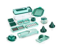 Genius Nicer Dicer Fusion Julietti | 16 Teile | Alles-Schneider | inkl. Slicer