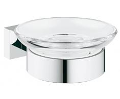 Grohe 40754001 Essentials Cube Seifenschale mit Halter