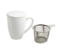 Maxwell & Williams InfusionsT Becher, Keramik, weiß, 13 x 9 x 12 cm