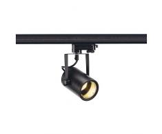SLV EURO SPOT Indoor-Lampe Aluminium/Glas Schwarz Lampe innen, Innen-Lampe