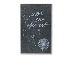 Unbekannt Neumeyer Schiefertafel, Schiefer, anthrazit, 13 x 8 x 1 cm