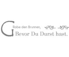 INDIGOS 4051719311365 Wandtattoo, Vinyl, glasdekor, 60 x 10 x 10 cm