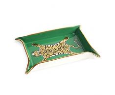 Jonathan Adler Tiger Tablett, Grün
