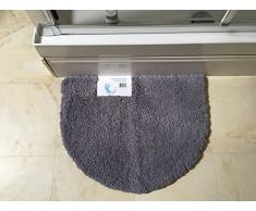 Cazsplash Duschmatte, Microfaser, grau, 60 x 45cm