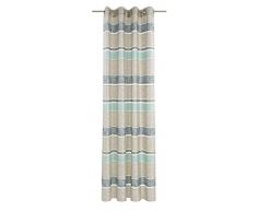 Deko Trends Ösenschal, Stoff, Türkis