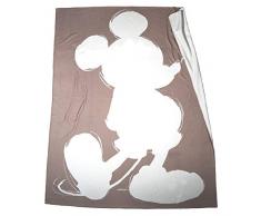 ’Mickey’ Soft Mouse – Fleece-Decke mit Vintage Disney Motiv – hochwertige Kuscheldecke – 160x200cm – 840 smoke – von ’zoeppritz since 1828’