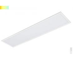 Briloner Leuchten - LED Deckenleuchte-Panel, dimmbar, Farbtemperatursteuerung, Fernbedienung, 36W, 3800 lm, LED-Lampe, Deckenlampe, weiß, 1.20 m
