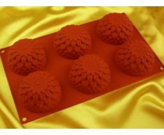 Pati-Versand Silikonform, Silikon, Rot, 30cm x 17,5cm