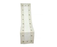 Bellanda Tischläufer, Polyester, Viskose, Sekt, 40x170