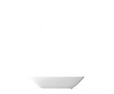 Thomas Loft 12072 Platte, Servierplatte, Quadratisch, Tief, Porzellan, Weiß, 22 x 22 x 5 cm