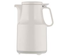 Helios Isolierkanne Thermoboy, Isolierflasche, Hochglanz-Hartplastik, weiß, 0,6 l, ideal für Hotel, Gastro, Krankenhaus