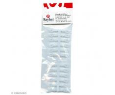 Rayher 8901200 Aufhänger für Plastik-Eier und Styropor, SB-Btl. 24 Stück