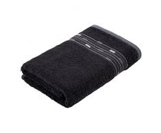 frottana Magic Handtuch 50 x 100 cm aus 100% Baumwolle, graphite