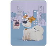 Pets 044015 Friends Fleece Decke, Polyester, mehrfarbig, 110 x 140 cm