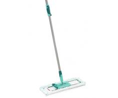 Leifheit rÃ¼ckenschonender Bodenwischer Profi XL micro duo Telescope, Teleskopstiel 80-135cm aus Stahl, mit Bezug fÃ¼r Fliesen & Laminat, Schrubber zum LÃ¶sen mit FuÃklick, 360Â°-Drehgelenk, Click-System