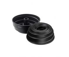 Kaiser Inspiration Backform, Twister 25 cm, antihaftbeschichtet, gleichmäßige Bräunung, grau