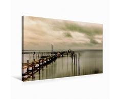 Premium Textil-Leinwand 75 cm x 50 cm quer Rerik | Wandbild, Bild auf Keilrahmen, Fertigbild auf echter Leinwand, Leinwanddruck