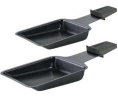 Frühling 3037000302 Raclette-Set von 2 Raclette Pfannen