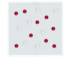 EGLO 87307 Deckenleuchte, Glas, E14, rot
