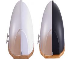 Renberg Breadbox - Brotkästen Kunststoff weiß 37x26x27,5 cm