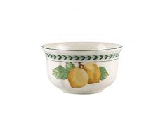 Villeroy & Boch French Garden Modern Fruits Schale Zitrone, 750 ml, Premium Porzellan, Weiß/Bunt