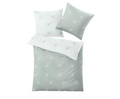 Kleine Wolke Textilgesellschaft Erin Bettwäsche, Baumwolle, Distel, 1-155x220 /1-80x 80