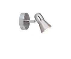 Brilliant Sanny LED Wandspot, 1x LED GU10 5W inklusiv, eisen/chrom G15410/77