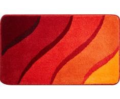 Grund Badteppich 100% Polyacryl, ultra soft, rutschfest, ÃKO-TEX-zertifiziert, 5 Jahre Garantie, DUNA, Badematte 70x120 cm, orange