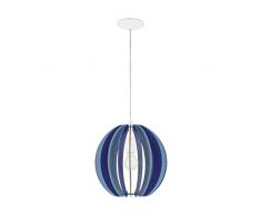 EGLO FABELLA Hängeleuchte, Kunststoff, 60 W, weiss