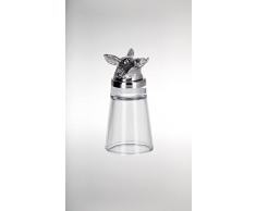 Schnapsglas Wildschwein H 9,5 cm D 4,5 cm, 4 cl Edelstahl