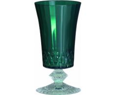 Baci Wasserglas, Acryl, Green, 8 x 8 x 15.5 cm